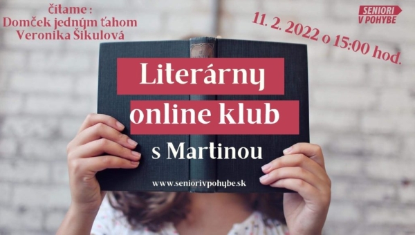 Literárny online klub s Martinou /Domček jedným ťahom/